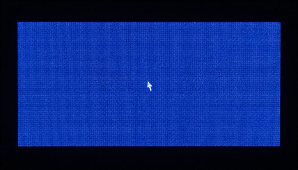 Computer is Stuck on Blue Screen in Problem